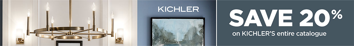 Save 20% on Kichler's Entire Catalogue