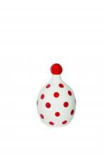 Zafferano America PUN1502 - CERAMIC BOTTLE w/PAINTED DOTS