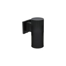Avista Lighting Inc A1102R-BK - Avista Cylinder Outdoor Wall Sconce 1-Light Black -Round 10"