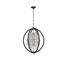 Avista Lighting Inc A7254BK - Avista Belair Chandelier 18" Black