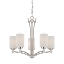 ELK Home Plus 190041217 - Thomas - Pittman 24'' Wide 5-Light Chandelier - Brushed Nickel