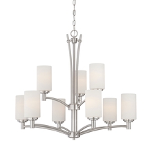 ELK Home Plus 190042217 - Thomas - Pittman 31'' Wide 9-Light Chandelier - Brushed Nickel