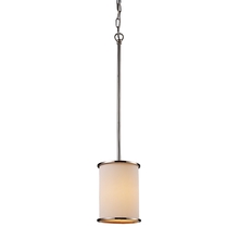 ELK Home Plus 20062/1 - Lureau 1-Light Mini Pendant and Fabric Shade