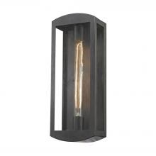 ELK Home Plus 45171/1 - Trenton 1-Light Outdoor Sconce in Blackened Bronze