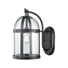 ELK Home Plus 47511/1 - Hunley 1-Light Outdoor Wall Lamp in Oil Rubbed Bronze