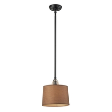 ELK Home Plus 66819-1 - Insulator Glass 1-Light Pendant in Oiled Bronze