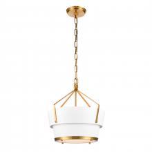 ELK Home Plus 67826/1 - Marin 14'' Wide 1-Light Pendant - Satin Brass
