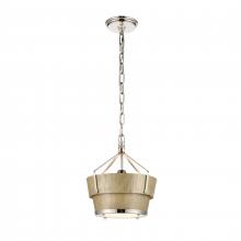 ELK Home Plus 67835/1 - Marin 10.5'' Wide 1-Light Pendant - Polished Nickel