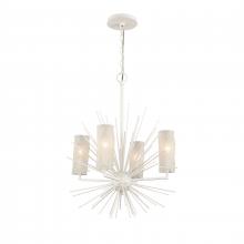 ELK Home Plus 82086/4 - Sea Urchin 20'' Wide 4-Light Chandelier - White Coral