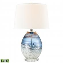 ELK Home Plus H0019-7999-LED - Livingstone 25'' High 1-Light Table Lamp - Blue - Includes LED Bulb