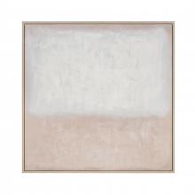 ELK Home Plus H0026-10459 - White Colorfield Abstract Framed Wall Art
