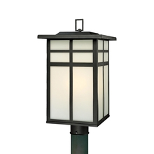 ELK Home Plus SL90067 - Mission 3-Light Post Mount Lantern in Black