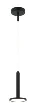 Matteo Lighting C37701MB - Extraterrestrial Matte Black Pendant