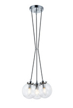 Matteo Lighting C63003CHCL - The Bougie Chrome Pendant