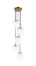 Matteo Lighting C63005AGOP - The Bougie Aged Gold Brass Pendant
