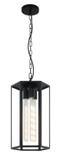 Matteo Lighting C64503MB - Creed Matte Black Pendant