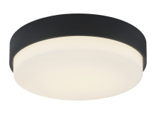 Matteo Lighting M13203MB - Quintz Matte Black Ceiling Mount