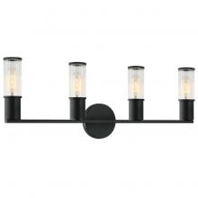 Matteo Lighting S02804MB - Klarice Matte Black Wall Sconce