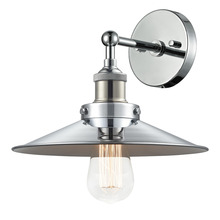 Matteo Lighting W46111CHCH - Bulstrode's Workshop Chrome Wall Sconce