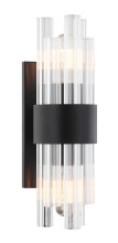 Matteo Lighting W66902MB - Kellan Matte Black Wall Sconce