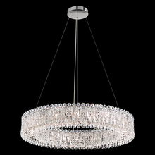 Schonbek 1870 RS8349N-48H - Sarella 18 Light 120V Pendant in Antique Silver with Heritage Handcut Crystal