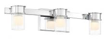 Minka George Kovacs P5413-077-L - Herald Square - 3 LIGHT LED Bath Chrome