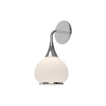 Alora Lighting WV524006CHOP - Hazel 6-in Chrome/Opal Matte Glass 1 Light Wall/Vanity