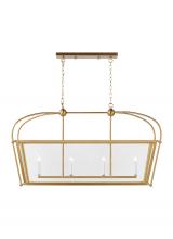 Visual Comfort & Co. Studio Collection 6691004-848 - Charleston Four Light Linear Lantern