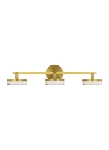 Visual Comfort & Co. Studio Collection SLV1013BBS - Khan 3 - Light Vanity