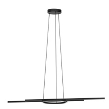 Eglo Canada 206017A - 3 LT LED Pendant w/ Black Finish & White Diffusers