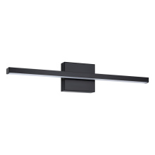 Eglo Canada 206229A - 1 LT LED Bath/Vanity Light w/ Black Finish & White Acrylic Diffuser