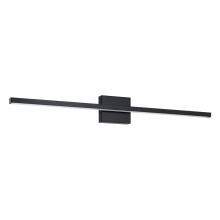 Eglo Canada 206231A - 1 LT LED Bath/Vanity Light w/ Black Finish & White Acrylic Diffuser