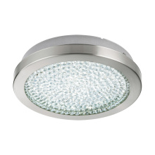 Eglo Canada 32046A - LED Ceiling Light w/ Matte Nickel Finish & Clear Glass Shade w/ Clear Glass Crystal Stones
