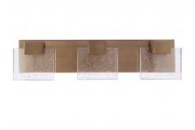Craftmade 15921SB-LED - Alamere 3 Light LED Vanity in Satin Brass