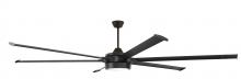 Craftmade PRT102FB6 - 102" Prost in Flat Black w/ Flat Black Blades